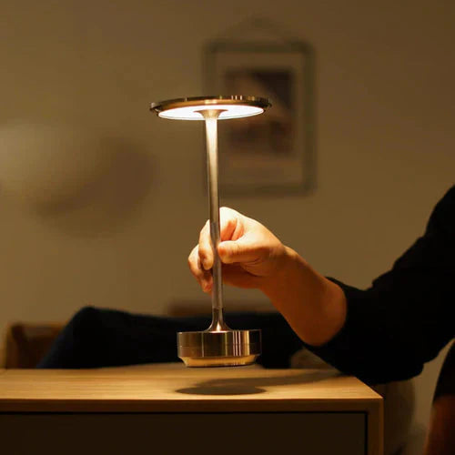 Lampe de bureau LED sans fil avec variateur – Éclairage d’ambiance chaleureux partout | elesira
