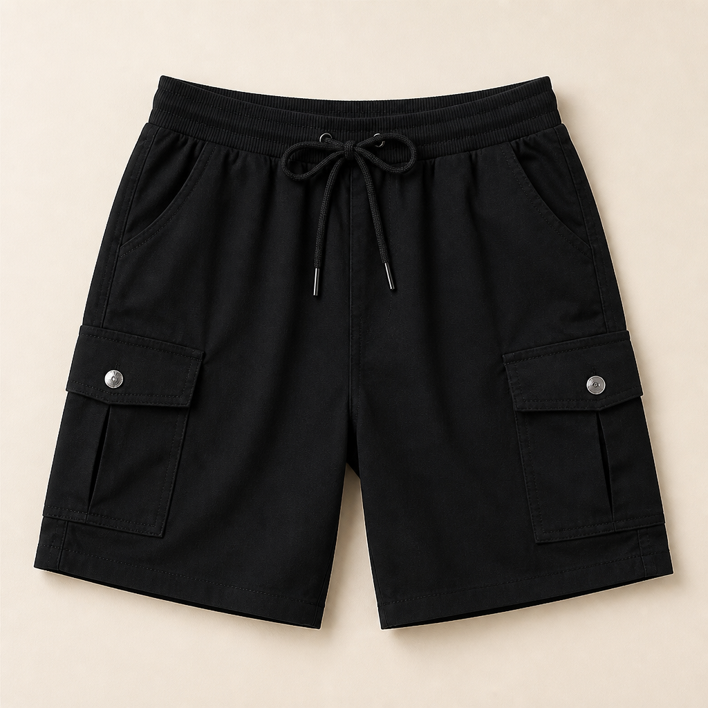 VentureLux – Bermuda-Cargoshorts mit UPF 50 und schnelltrocknendem Stoff | elesira