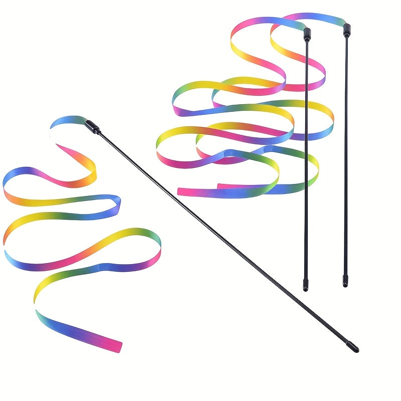 WhiskerWand - Colorful Teaser Stick for Playful Cats | elesira