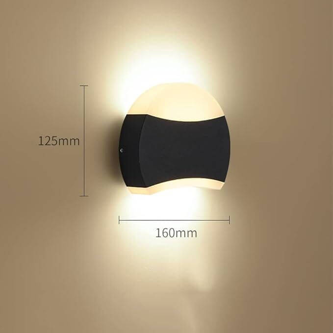 Circle Outdoor Wall Light | elesira