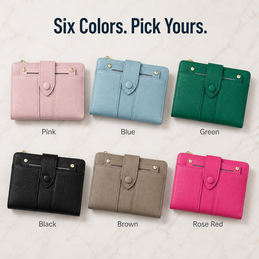 VeroLuxe | Holds 15 Cards Without Adding Bulk to Your Tiniest Bag | elesira