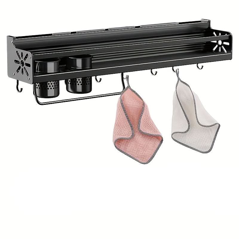 Étagère de rangement murale pour la cuisine afin d’organiser les fournitures | elesira