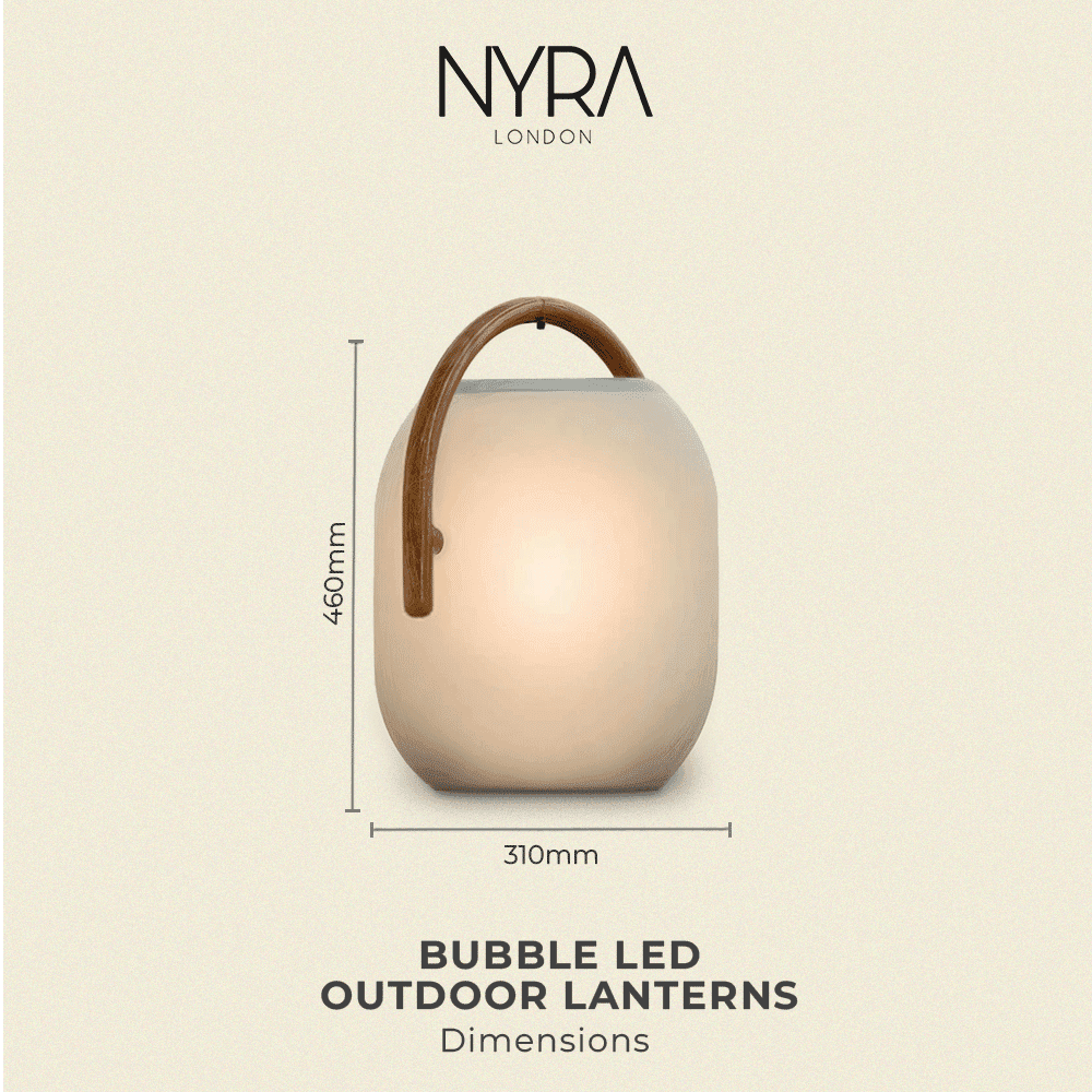 Bubble Led Outdoor lanterns | elesira