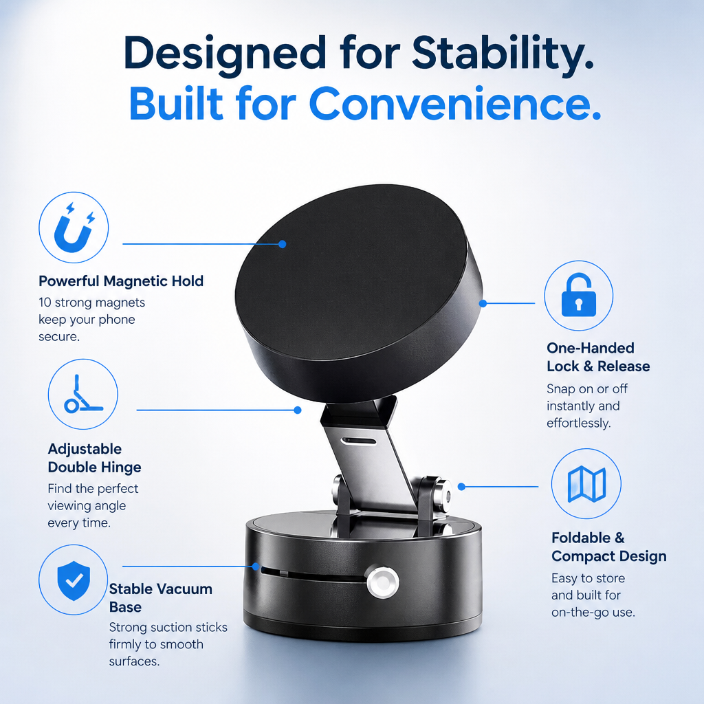 VevoMag | Lock Your Phone Instantly and Live Hands-Free with Unshakable Confidence | elesira