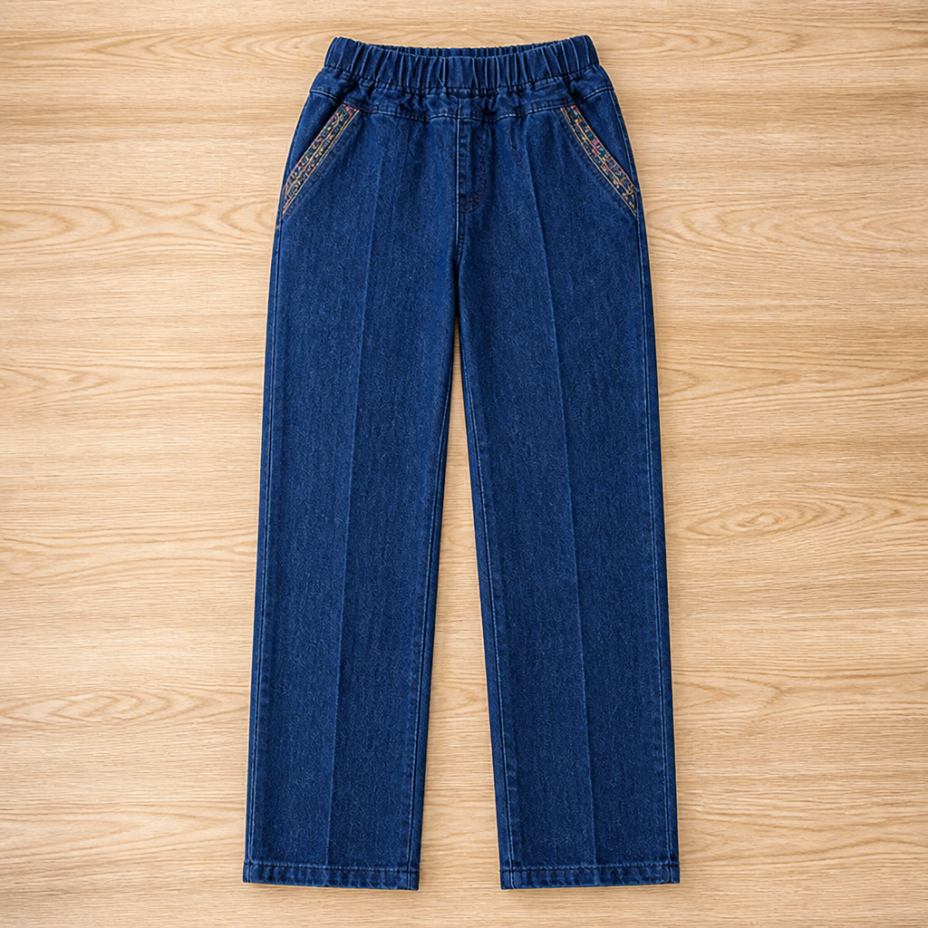 VelloraFlex | Jeans That Sculpt Your Curves and Free Your Every Move | elesira