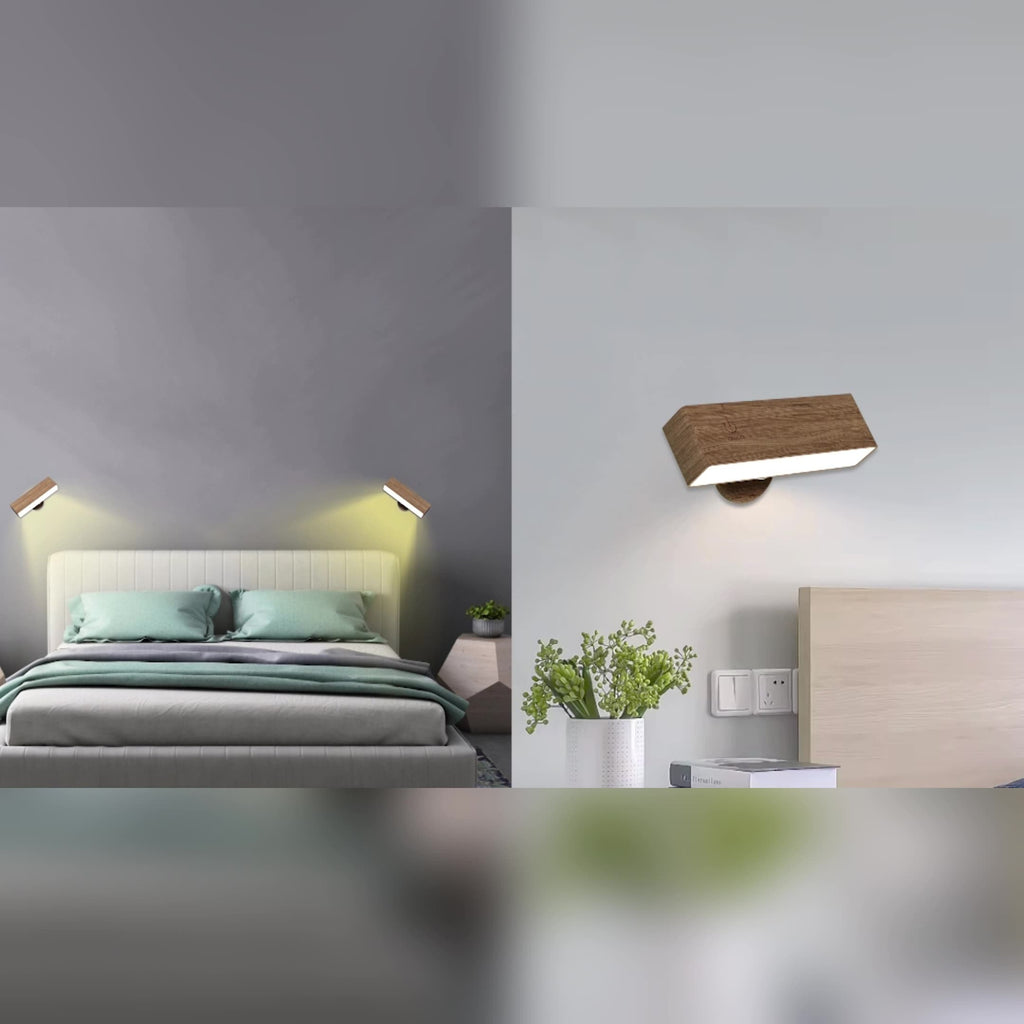 מנורת קיר צמודת קיר נטענת Brillenza™ | elesira