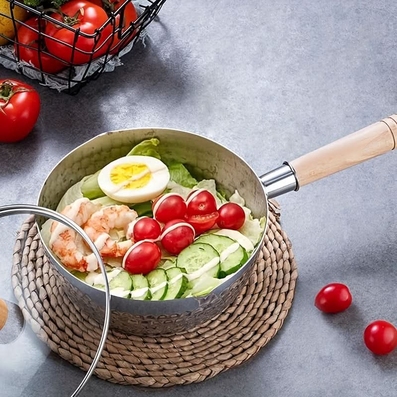 Allsidig stekepanne i rustfritt stål – elegant og stilrent design | elesira