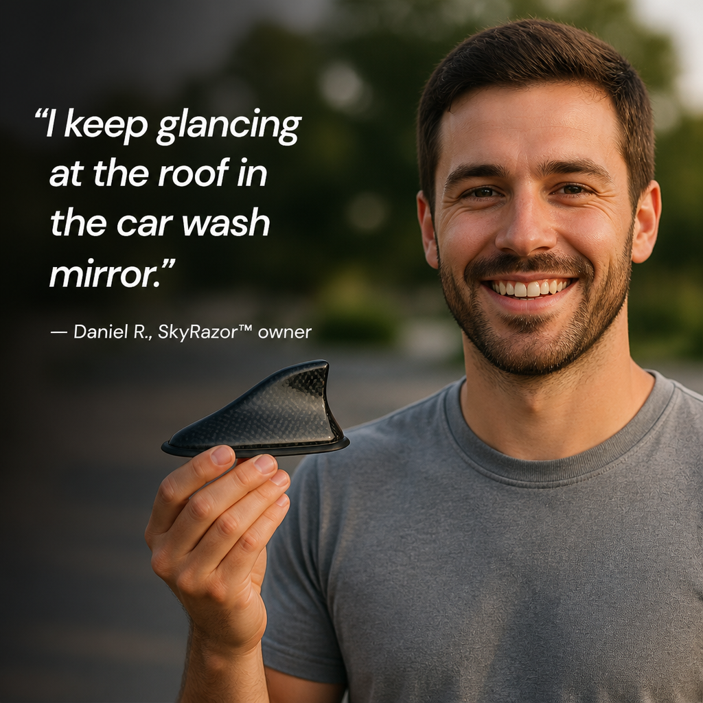 SkyRazor | Swap the Stock Whip for a Factory-Style Shark Fin in 60 Seconds | elesira