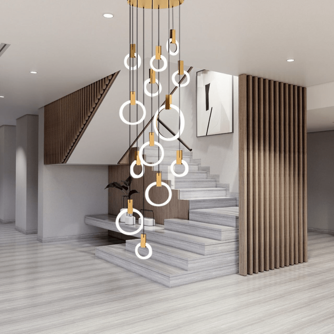 Halo Ring Chandelier | elesira