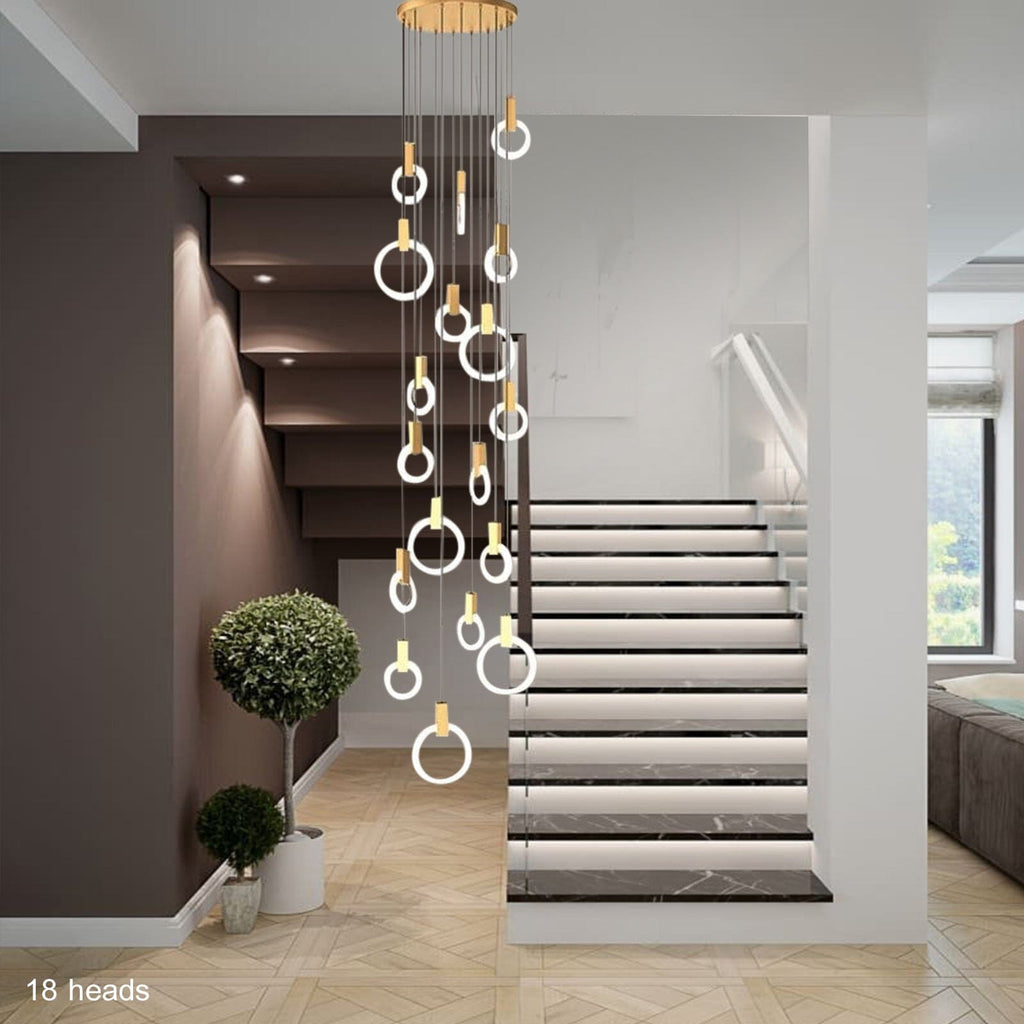 Halo Ring Chandelier | elesira