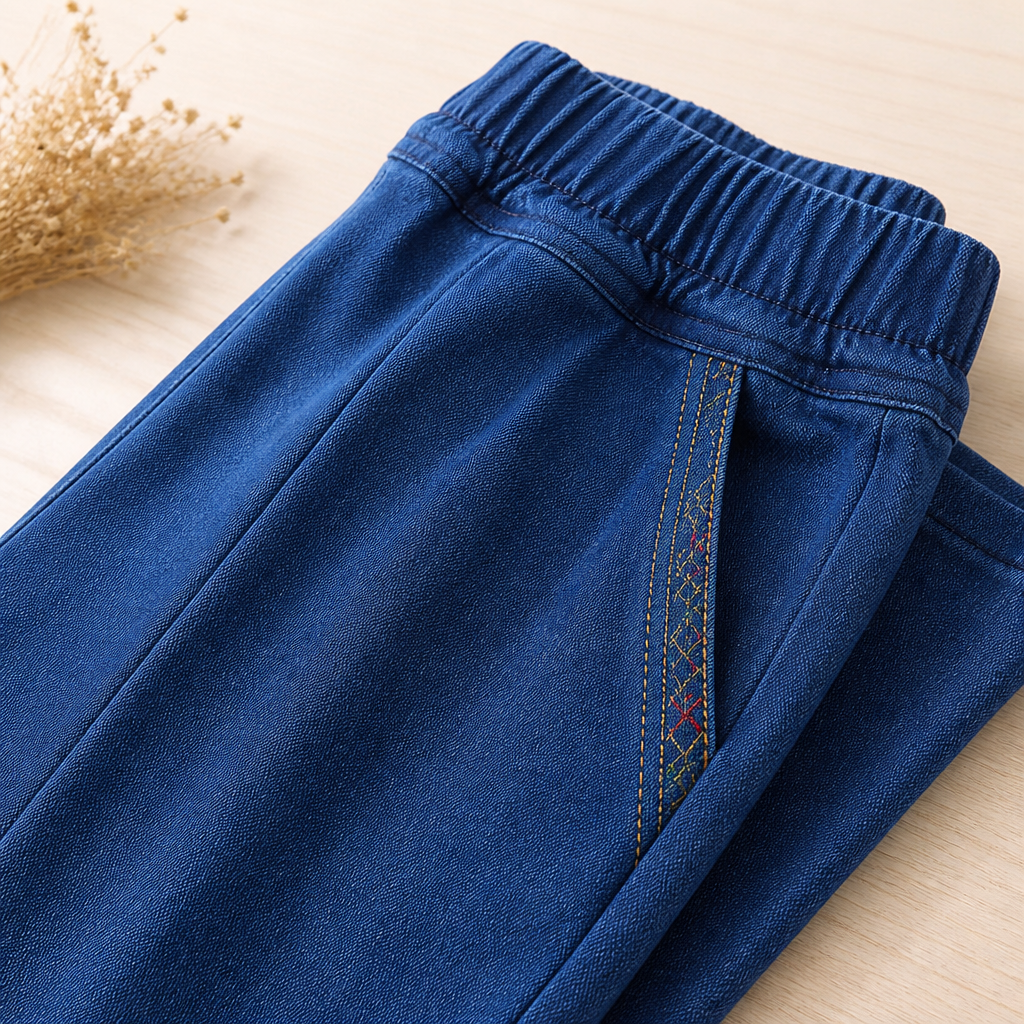 VelloraFlex | Jeans That Sculpt Your Curves and Free Your Every Move | elesira