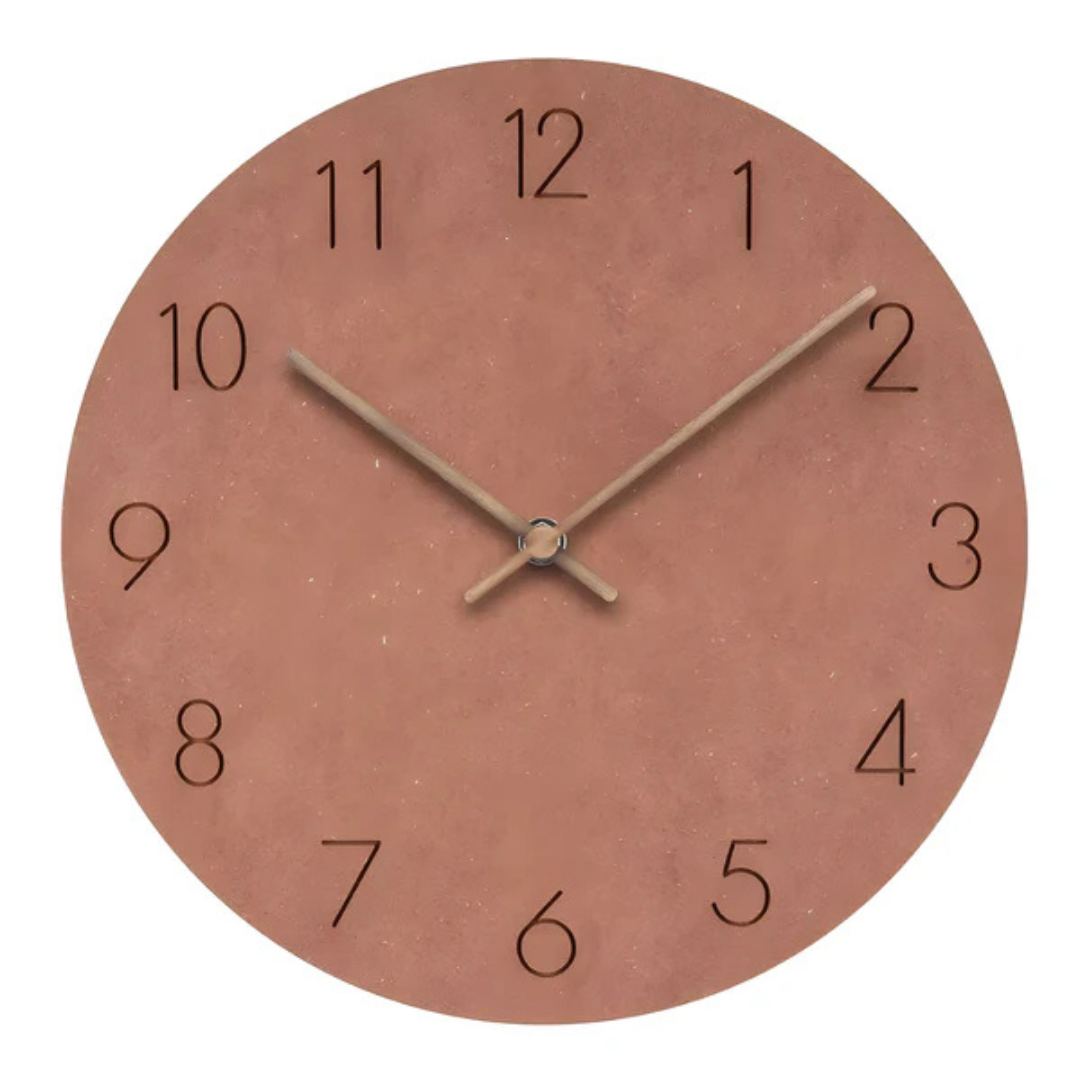 Sleek Timeless Wood Clock for Modern Spaces | elesira