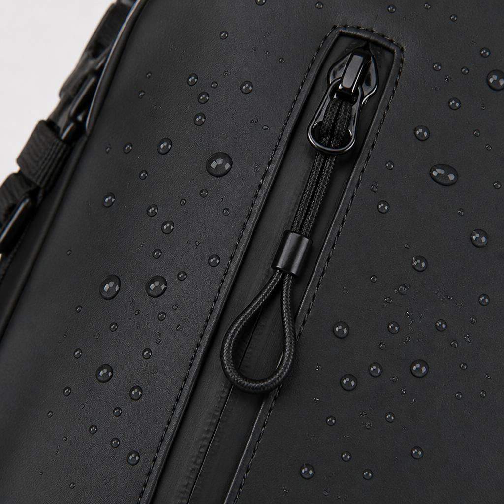 VertaShield – Voděodolná crossbody taška přes rameno s USB nabíjecím portem - elesira