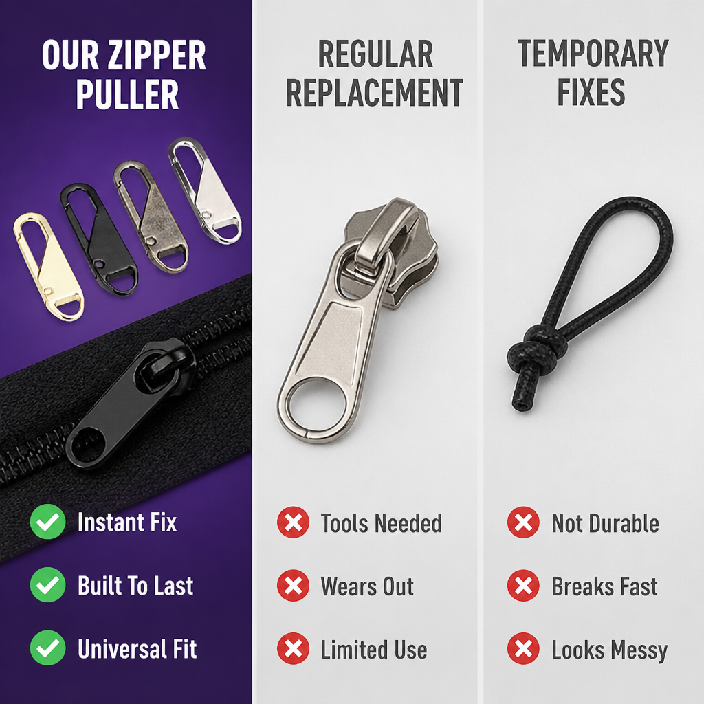 ZipSwift - Ravivez instantanément n’importe quelle fermeture éclair et reprenez le contrôle de votre journée sans tracas | elesira