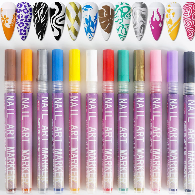 VivaTone Nail Pens | Unleash Your Boldest, Show-Stopping Nail Art Instantly | elesira