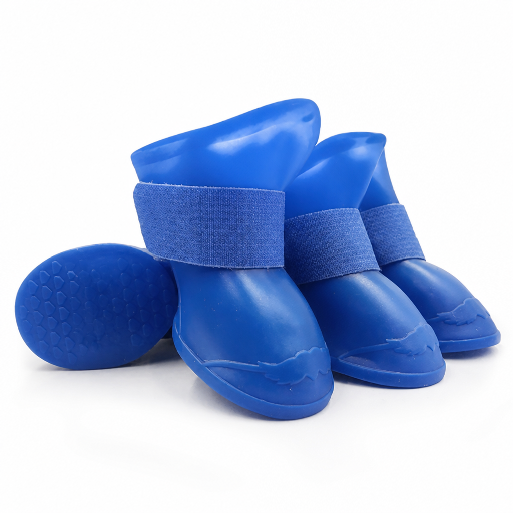 Waterproof & Anti-Slip Dog Boots With Adjustable Strap | elesira