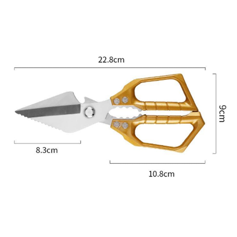 SliceMaster Shears | Slice Faster, Cook Safer, and Feel the Power in Every Cut | elesira