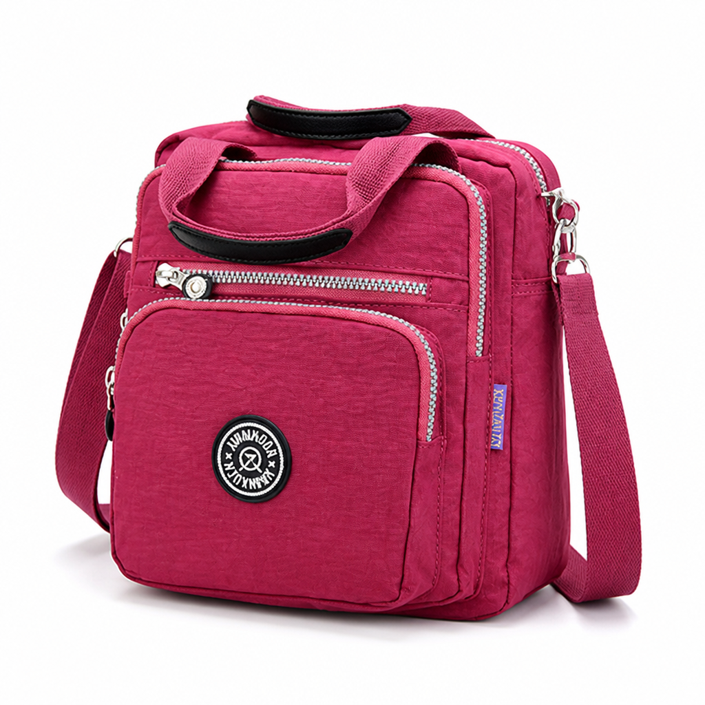 Water-Repellent Multi-Compartment Crossbody Bag | elesira