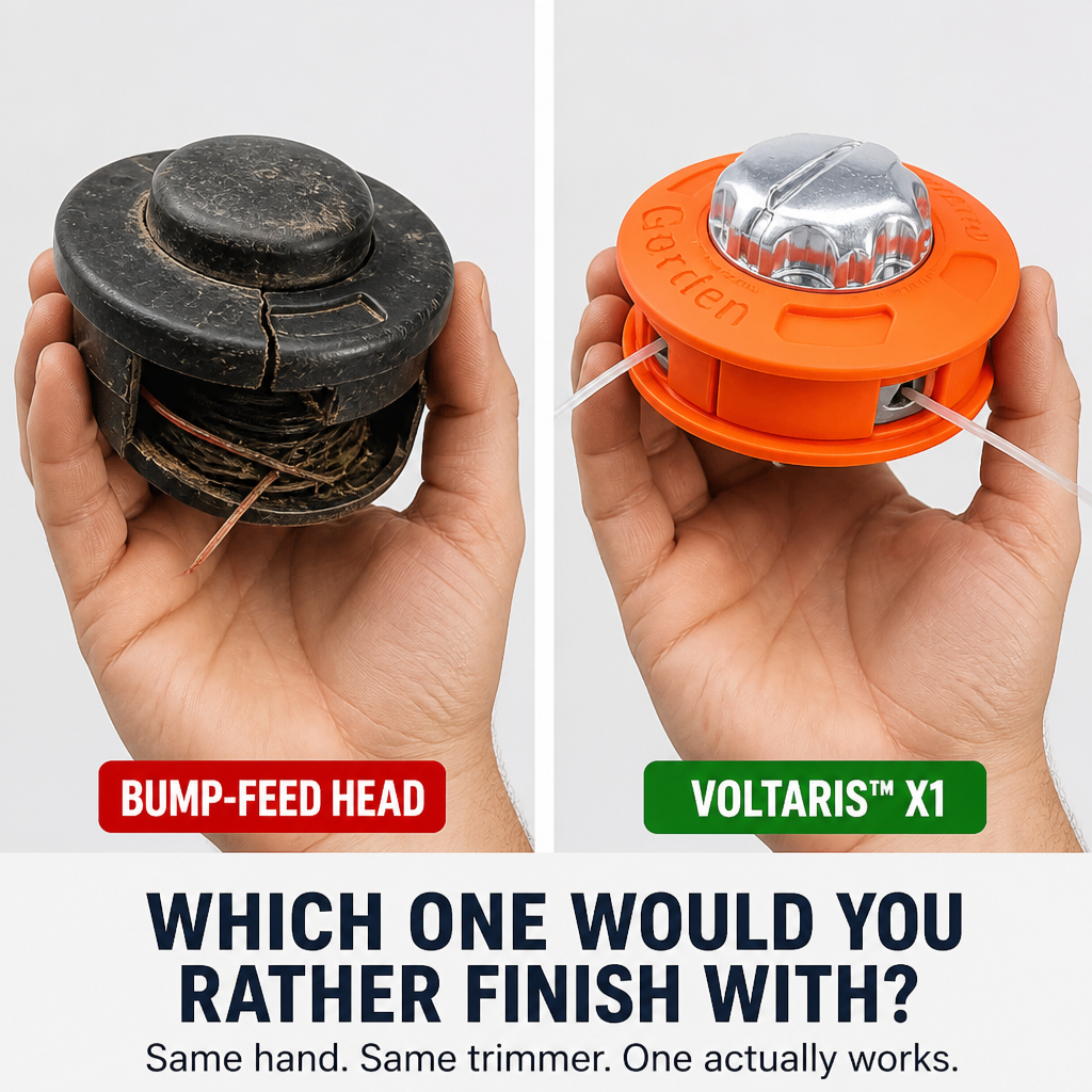 Voltaris X1 | Cut Through Dense Weeds Without Reloading Your Trimmer Spool Again | elesira
