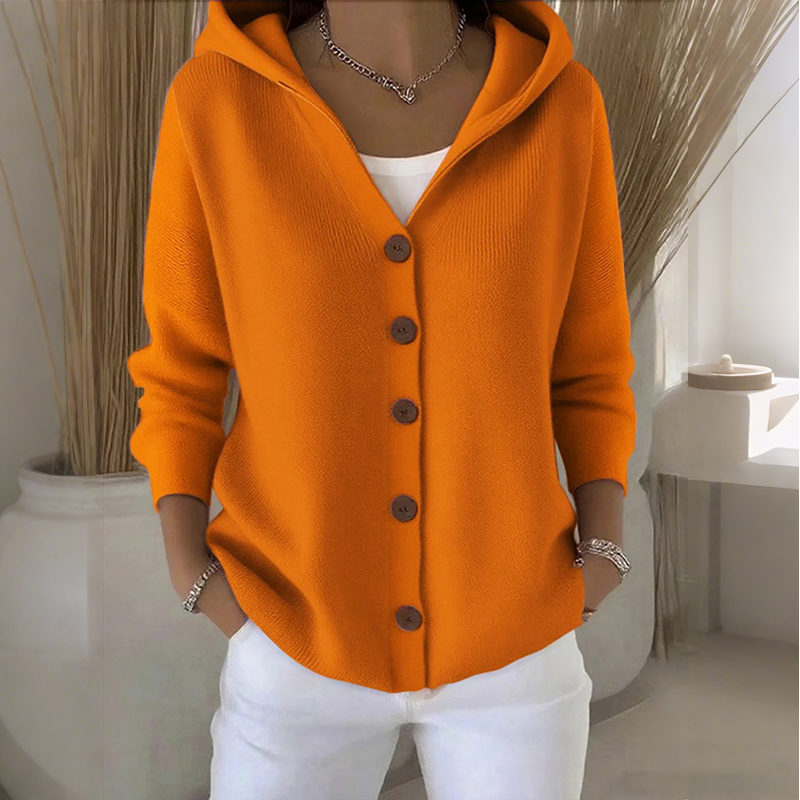 VeloraWeave Plush Hoodie | Omfavn fjærlett varme som fremhever alle kurver og gir stilen din frihet | elesira