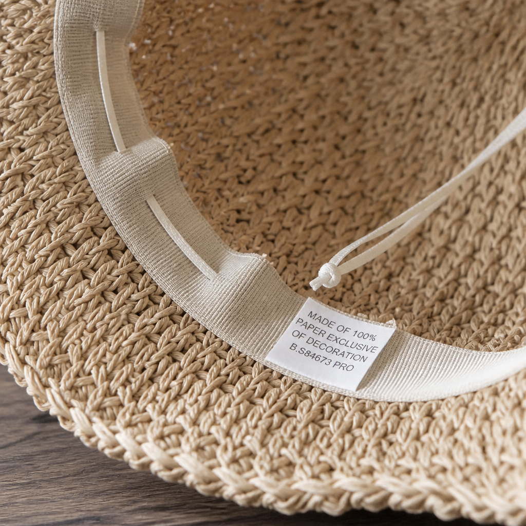 Solenza – Stylish Packable Straw Sun Hat Featuring Bow | elesira