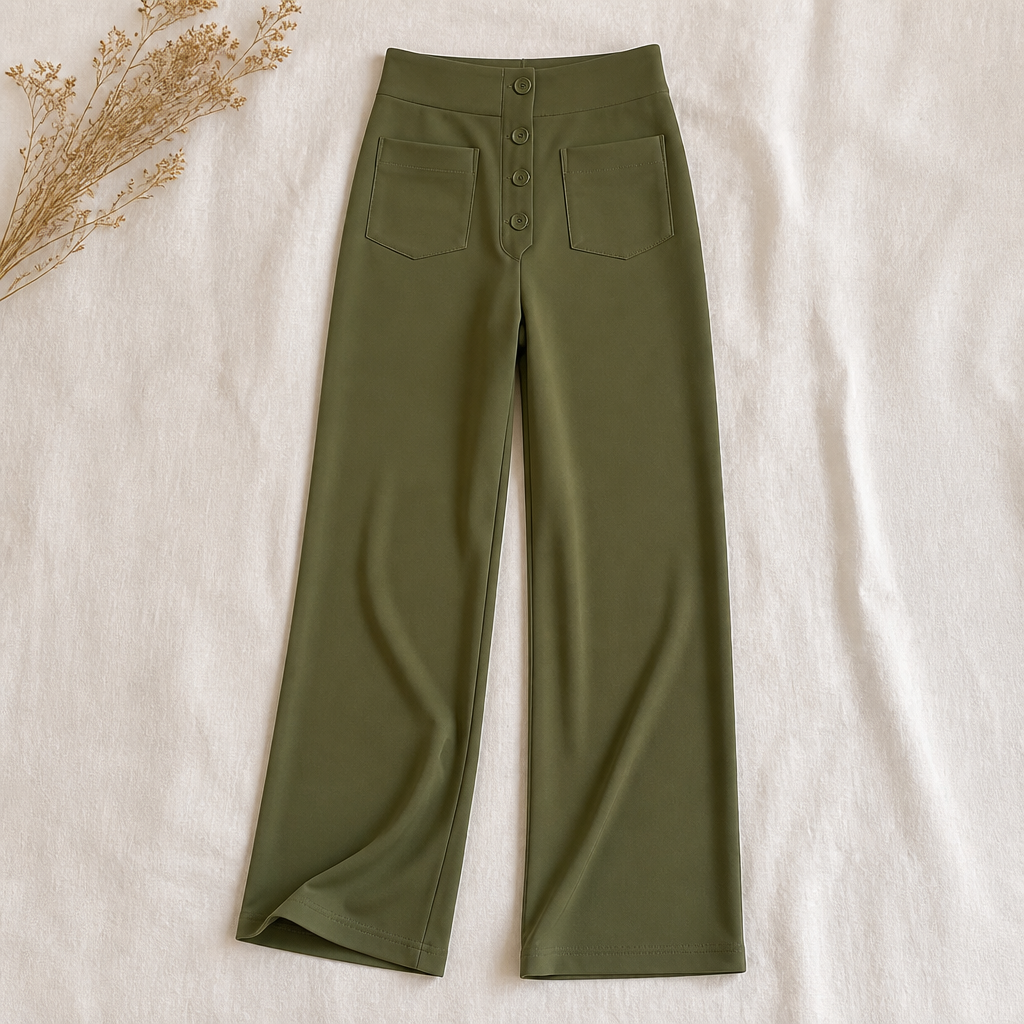 VelviaFlex Stretchbroek met hoge taille | Maak je taille gladder, beweeg vrij en geniet van elk moment | elesira