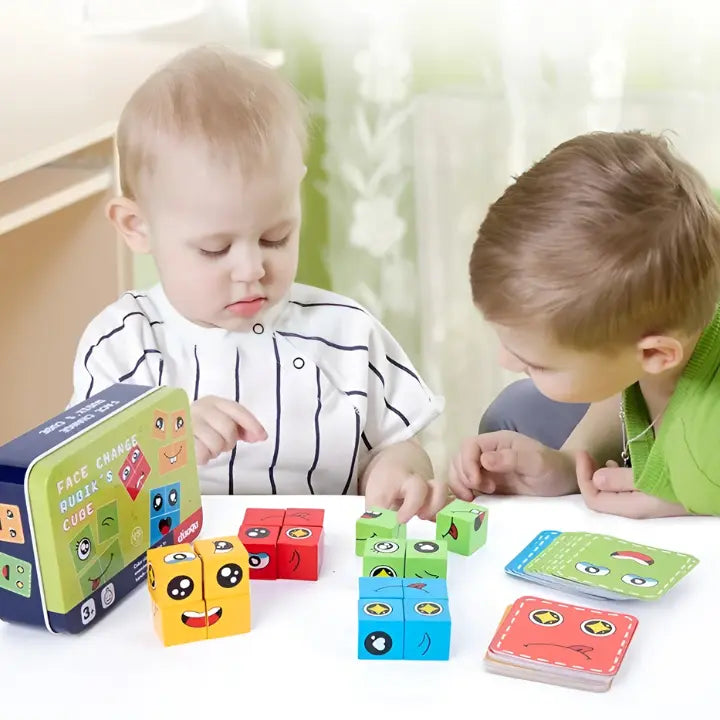 Wooden Educational Toy Building Blocks – Sorting, Stacking, Discovering (Ages 3+) | elesira