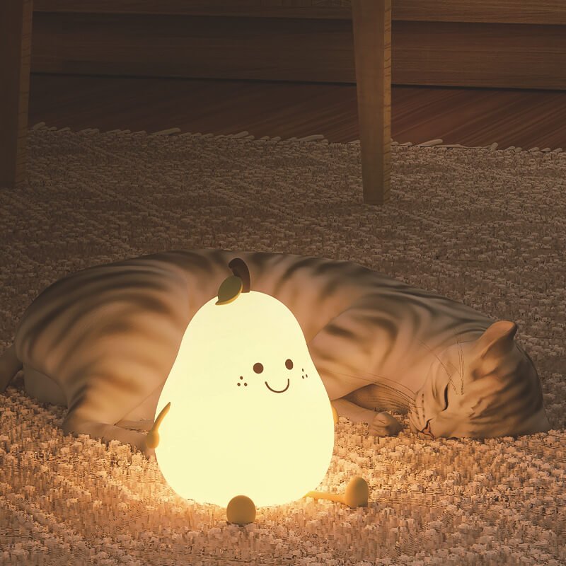Warm White Light Bulb with Timer for Night Illumination | elesira