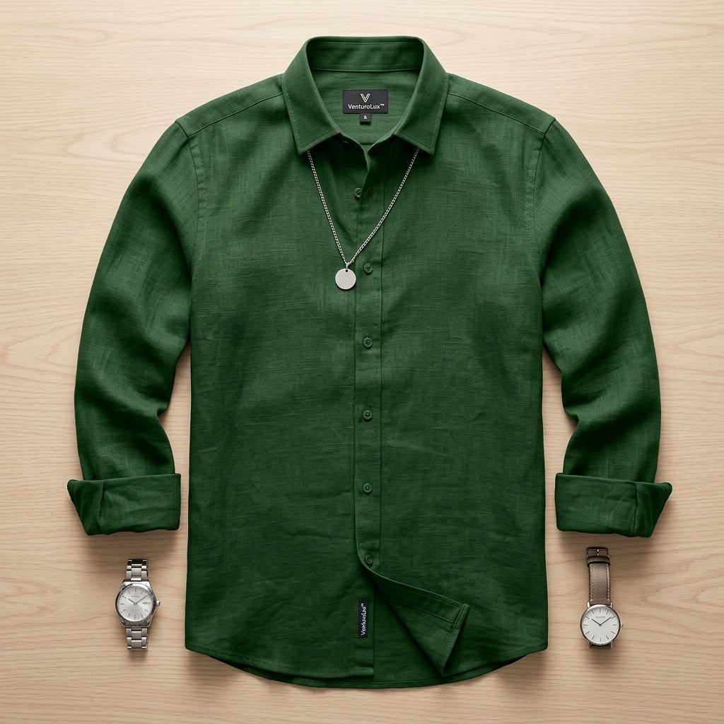 Chemise VenturoLux | Restez au frais, élégant et irrésistible toute la journée | elesira