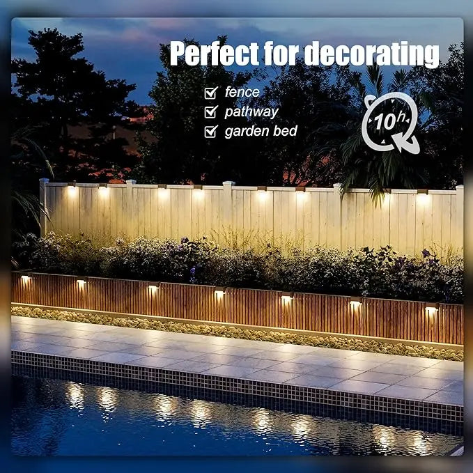 Solar Stair Lights – Exterior Lighting with Automatic Activation | elesira
