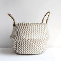 Panier de rangement en osier - Organiseur de style bohème | elesira