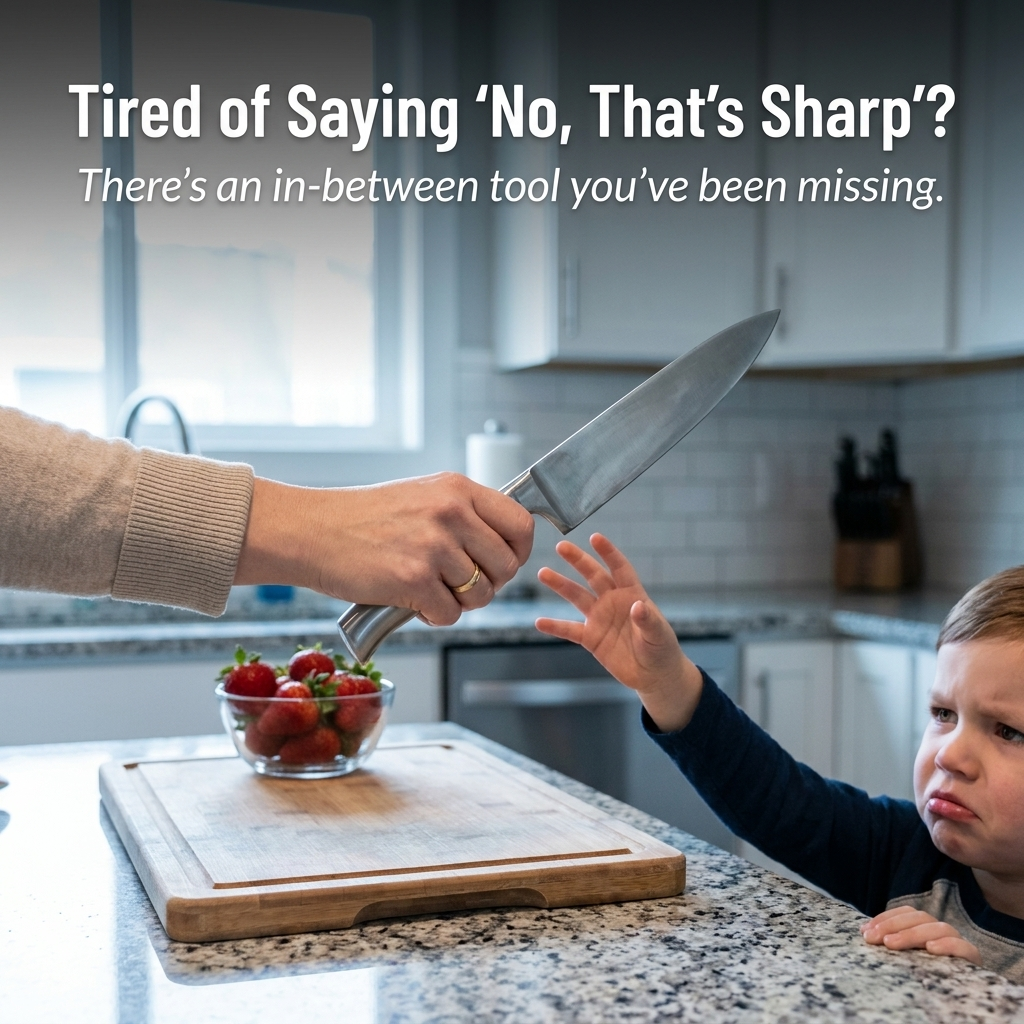 SkarletSharp Kids Kitchen Set | Ignite Your Child’s Pride with Safe, Real Slicing Success | elesira