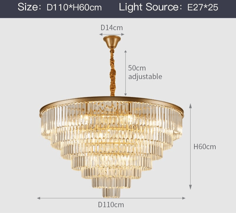Quantum Ring Chandelier | elesira