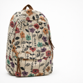 Zaino floreale vintage di grande capacità (scuola e viaggi) | elesira