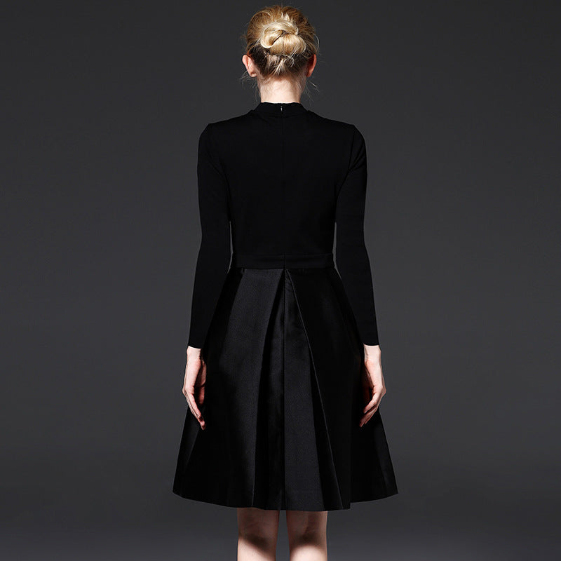 Robe Noire Légère & Élégante