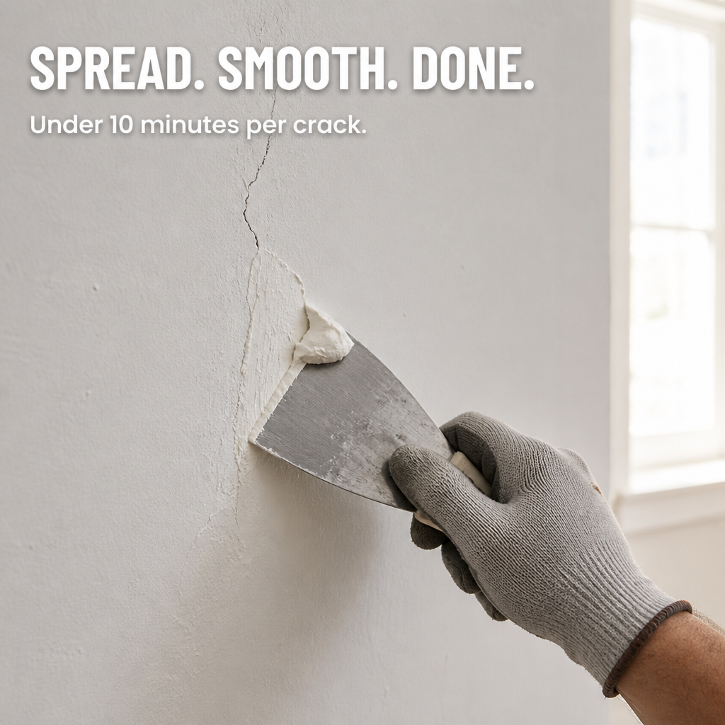 Wandriss | Fill Every Crack and Nail Hole in Less than 10 Minutes | elesira
