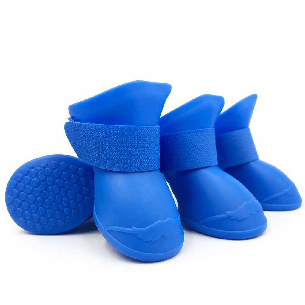 Waterproof & Anti-Slip Dog Boots With Adjustable Strap | elesira