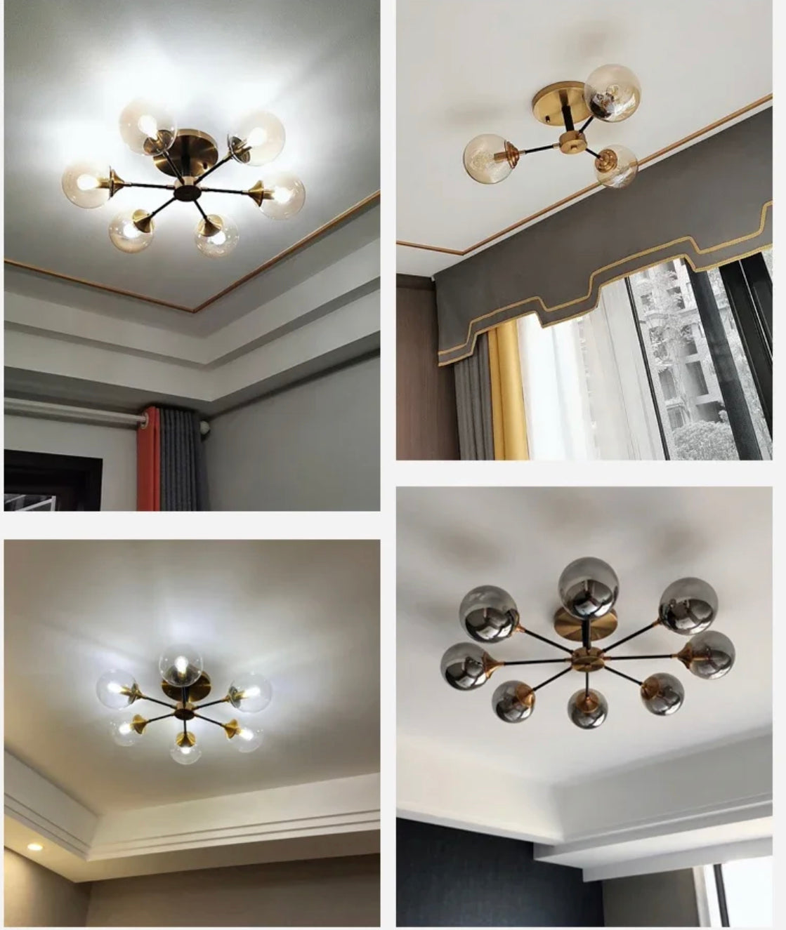 Jade Glass Ball Chandelier | elesira