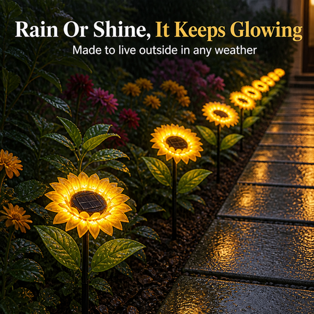 SoloraBloom | Transformez votre jardin en un havre féerique baigné d’une douce lumière chaque soir | elesira