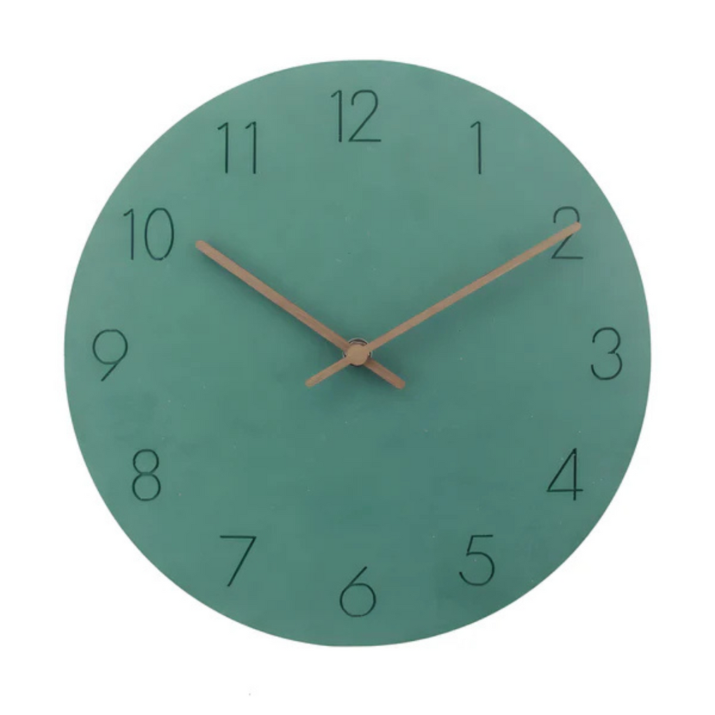 Sleek Timeless Wood Clock for Modern Spaces | elesira