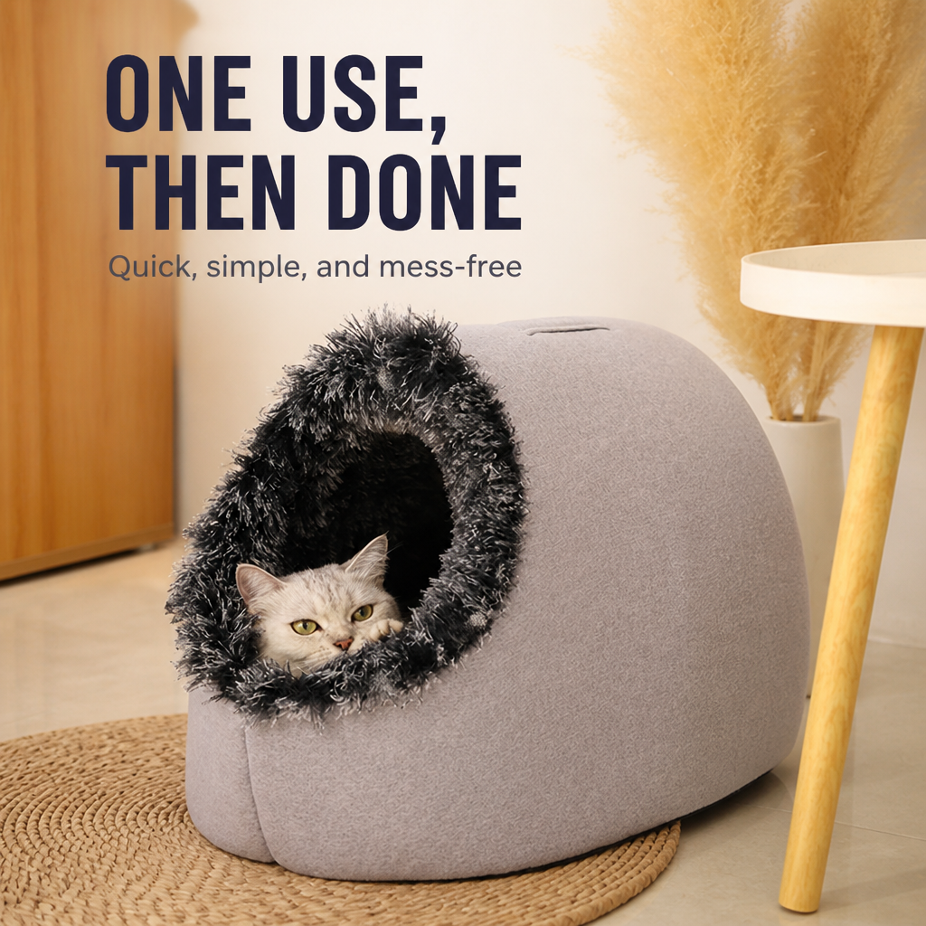SnuggleNest - Le refuge douillet de votre animal qui chasse le froid de l'hiver | elesira