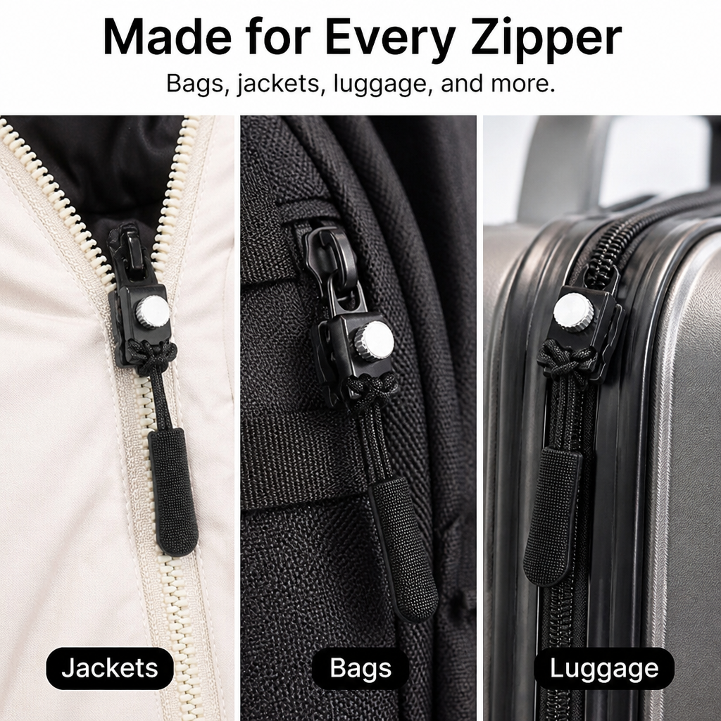 ZipMasterPro - Snap On Freedom and Never Fight a Jam Again | elesira
