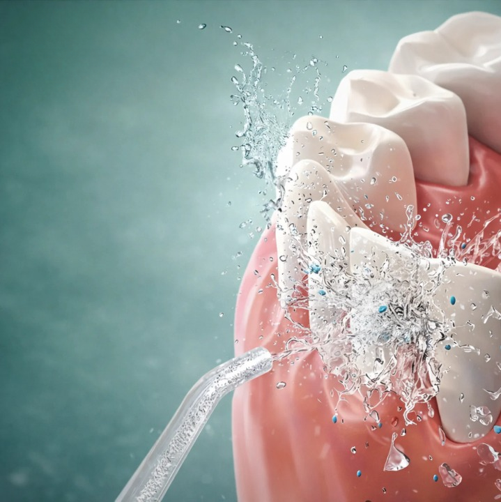 Irrigador oral para cuidados dentários com bicos intercambiáveis | elesira