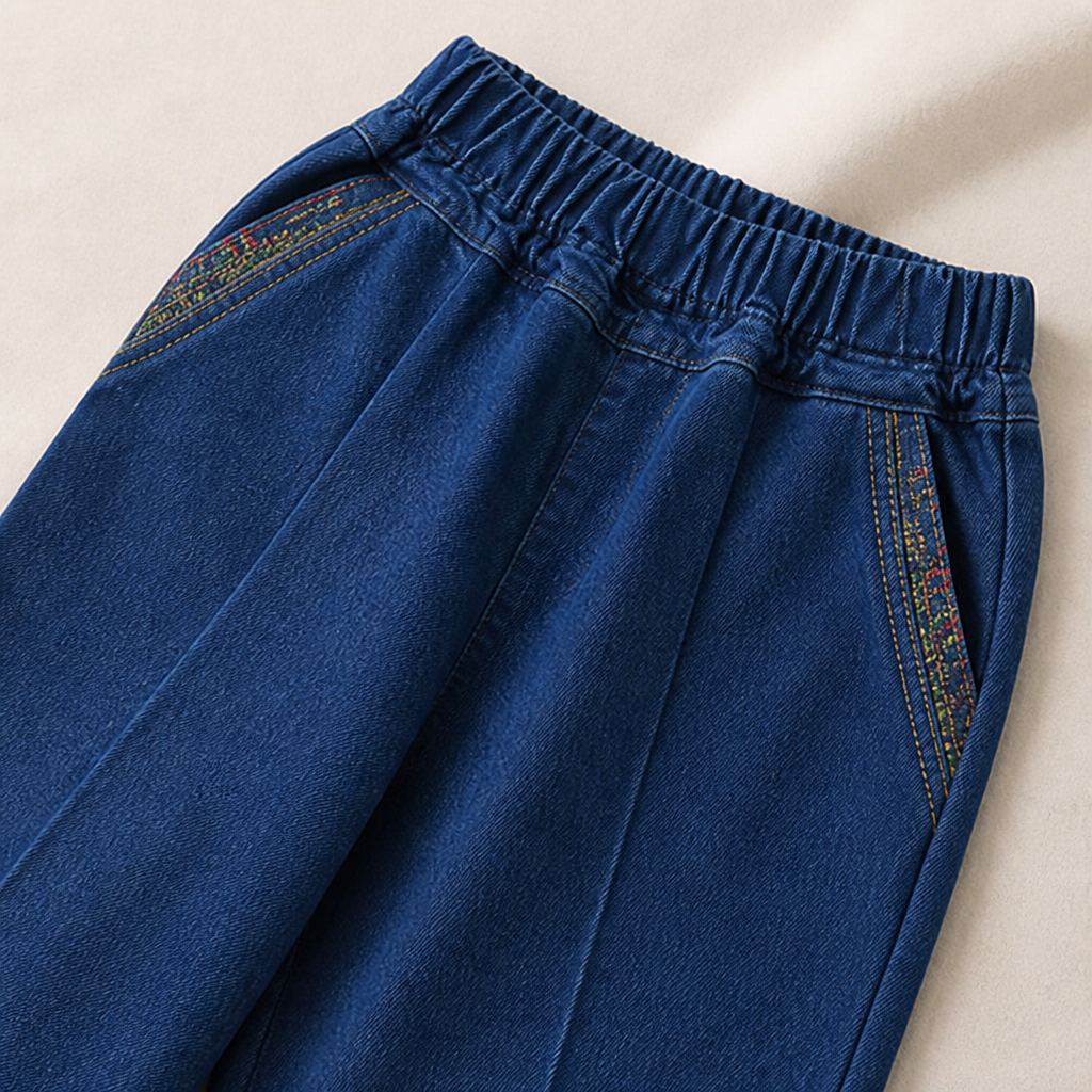 VelloraFlex | Jeans That Sculpt Your Curves and Free Your Every Move | elesira
