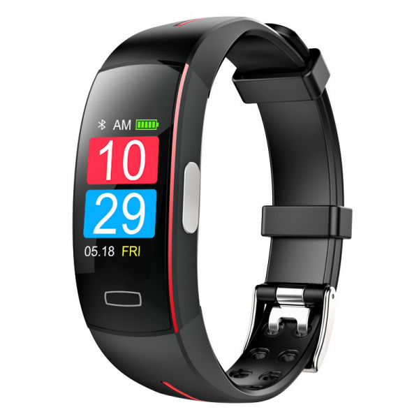 Alsidigt smartwatch med pulsmåling, blodtryksmåling og søvnregistrering | elesira