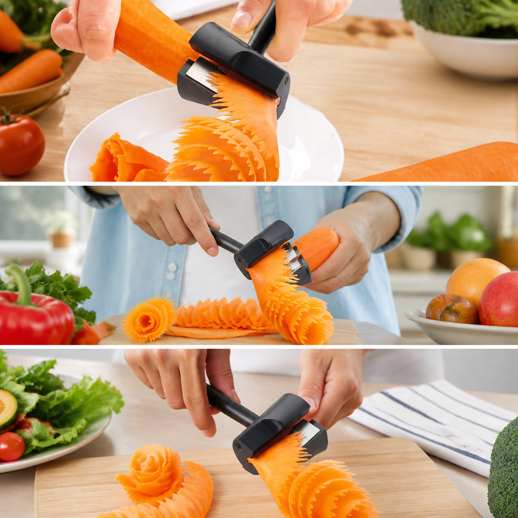 SliceMate | Moeiteloos schillen maakt koken puur plezier | elesira