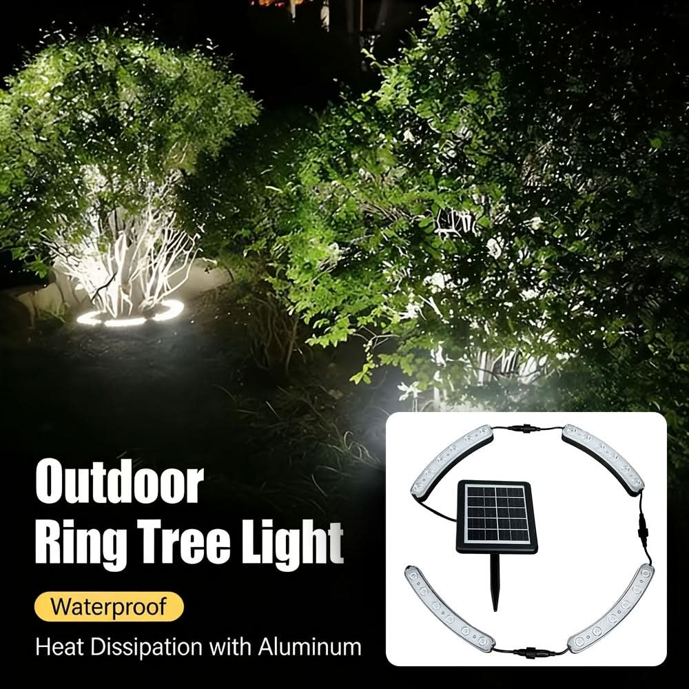 Lampada solare da giardino per alberi e prati | elesira