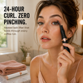 VeluxeCurl | Pune-ți în valoare genele perfect drepte cu o curbare de salon care durează toată ziua | elesira
