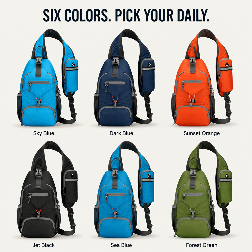 SmartPack | Hold Your Phone, Wallet & Water Bottle Minus the Backpack Bulk | elesira