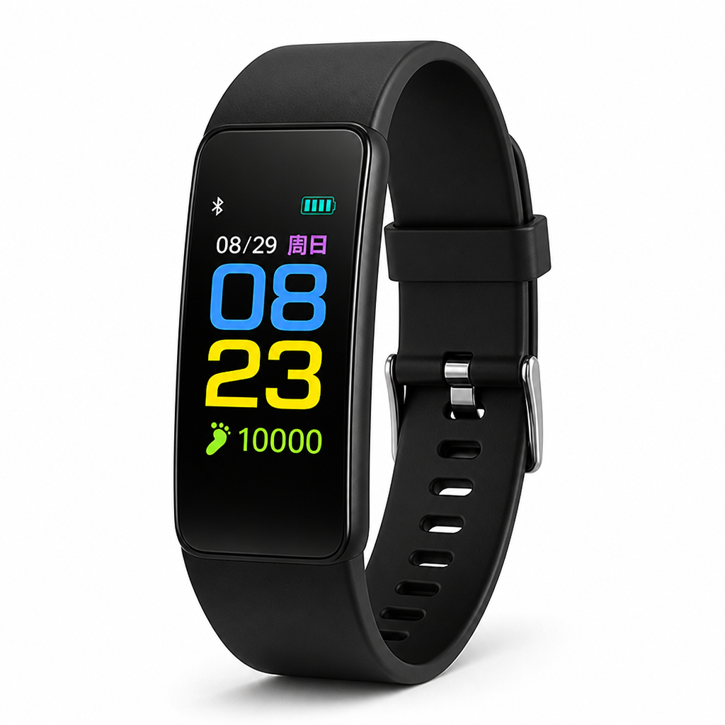 Simple LED Heart & Blood Pressure Senior Smartwatch | elesira